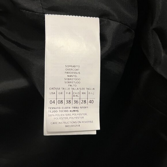 Max & Co Lilac Floral Overcoat - Picture 8 of 8